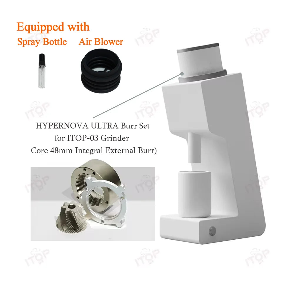 ITOP 03 Elektrische Kaffeemühle Sechs-kern 38mm Grat Haushalt Kaffeebohnenmühle Kaffee Miller Mühle für Espresso filter VS3