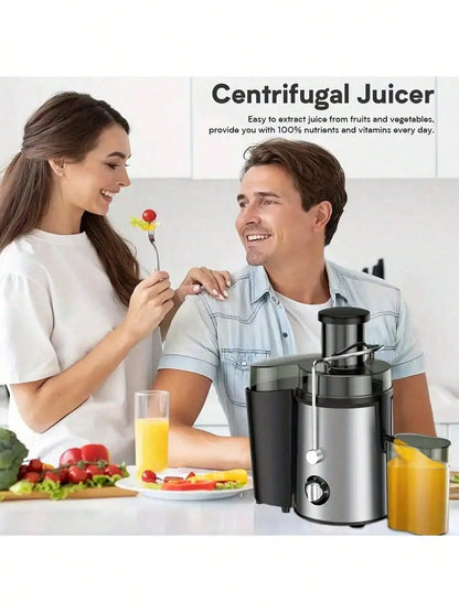 Presse-agrumes centrifuge électrique multifonctionnel pour la maison, prise ue, machine à jus de fruits, séparation de jus de scories, machine à jus originale c