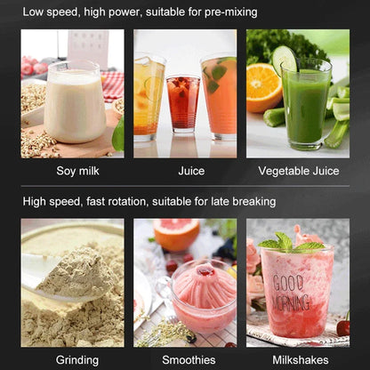 220V 2000W Heavy Duty Commercial Blender Juicer Fruit Fruit Mixer Επαγγελματικός Επεξεργαστής τροφίμων Υψηλής Ισχύος Ice Smoothies BPA Δωρεάν 2L Jar