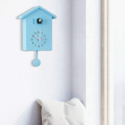 20x25cm Cuckoo Quartz Wall Clock Modern Bird Home Living Room Hanging Watch Horologe Clocks Timer Office Home Decoration Gifts