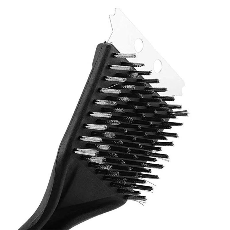 Pour les brosses à barbecue Brosse en acier Présistres BRISTLES BHBQ NETTOYAGE BROSTES DURABILES OUIL DU MAISON EXTÉRIEUR BBQ GAS KIT