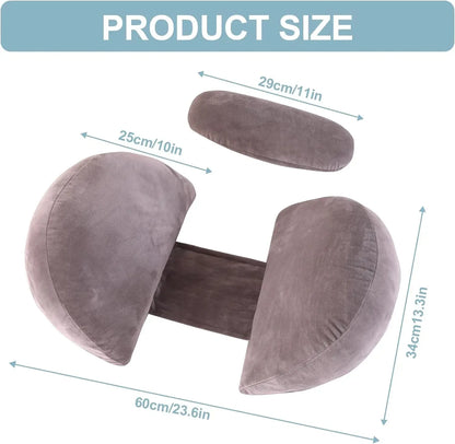 Wedge Pregnancy Pillow for Sleeping 2024 Adjustable Comfort Full Body Pillow Support Pillow for Pregnant Maternity Body Pillow
