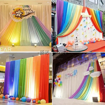 1side Romantic Home Decor Rose Voile Perspective Curtains Living Room Window Curtains Tulle Sheer Curtains only window screening