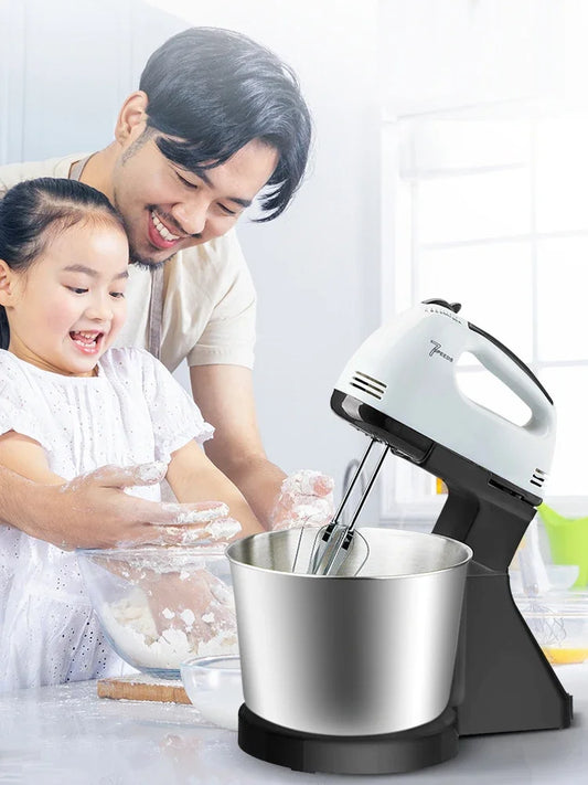 Mezcladoras de alimentos de soporte de 110V/220V Cocina de alimentos eléctricos Beque de escritorio de huevo Batir la masa para pastel de crema Kindericador de alimentos