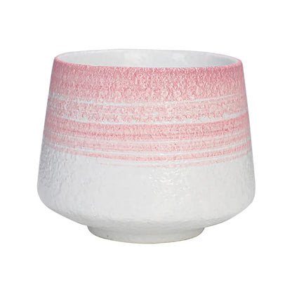 200ml Handmade Pottery Cup Retro Ceramic Coffee Cup with Flower Pattern