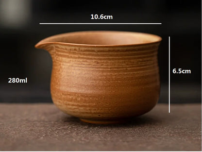 1 Pieces Traditional Japanese Matcha Bowl and Whisk Holder Tea Bowl with Pouring Spout for Office Table Tea Ceremony Party Gift