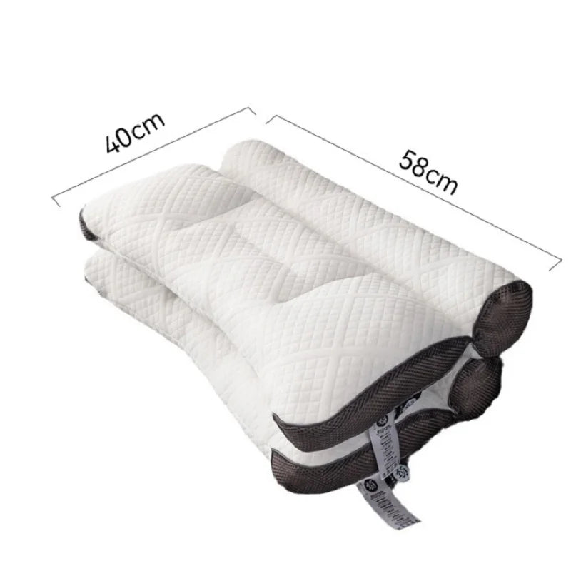 Cervical Pillow PE Slange fylt sovepute Japan Style Ortopedisk myk putehalsbeskyttelse Pute 1pc 40x58cm Sengetøy