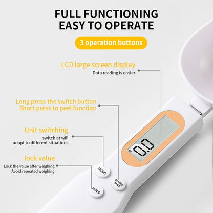 Escala eletrônica de cozinha 500g 0,1g LCD Medição digital alimentos Farinha digital escala Digital Scale Mini Kitchen Tool for Milk Coffee Scale