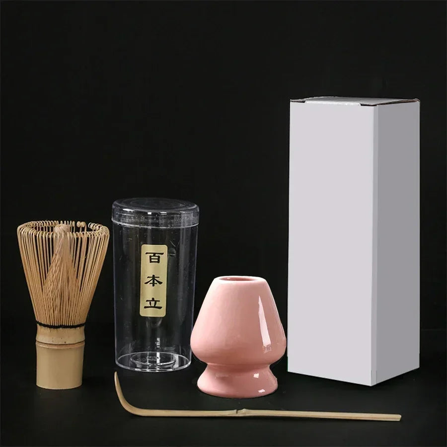 3pcs/set Japanese tea set matcha mixing brush Matcha Set Combination Kitchen Matcha Bamboo Accessories Tea brush accessories