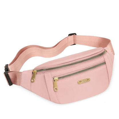 Waterproof Oxford Single Shoulder Crossbody Bag, Fanny Pack ,Bumbag Chest Bags for Women Daily Use Travel Outdoor Sports Running