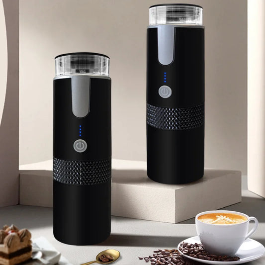 Máquina de café eléctrico de café espresso portátil compatible con cápsula ns y café molido de café rápido