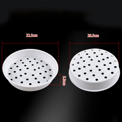 3/4/5L Steamer Basket Food Grade Plastic Steaming Rack Applicable Rice Cooker Steamer Rack Steamer Grid Kitchen Cookware