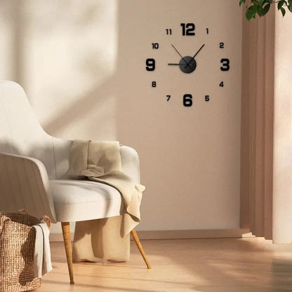 Creative fără rame de perete DIY Clock Decoration Home Clock Ceas Silent Living Oficiul Decor Decor de Artă