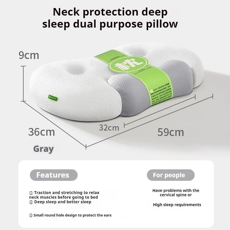 Cervical Pillow, Memory Foam Bed Pillows for Neck Pain Relief, Ergonomic Orthopedic Contour Support Pillow