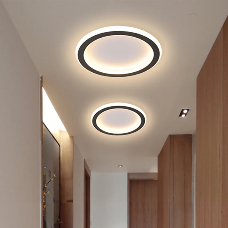 Ultrathin Minimalist LED Ceiling Light Nordic Circle Bedroom Lamp Home Decor Interior Living Room  Balcony Ceiling Pendant Lamp