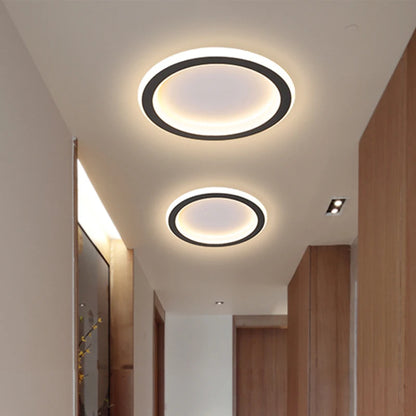 Ultrathin Minimalist LED Ceiling Light Nordic Circle Bedroom Lamp Home Decor Interior Living Room  Balcony Ceiling Pendant Lamp