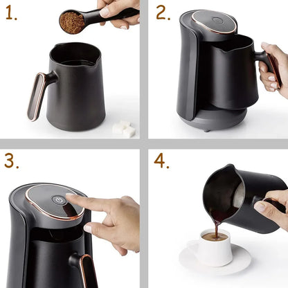 Кофейные горшки Moka Pot 0,5 л Полуавтоматические турецкие кофеварки термические капсулы для кофемашины молоко капучино бесплатная доставка