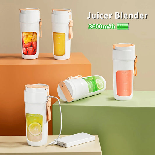 Elektresch Juicer Mini portable Mixer Fruuchtmixer Uebst Extraktoren Multifments Jus Mëssbrauch Mixer Mixer Mixer Mixer