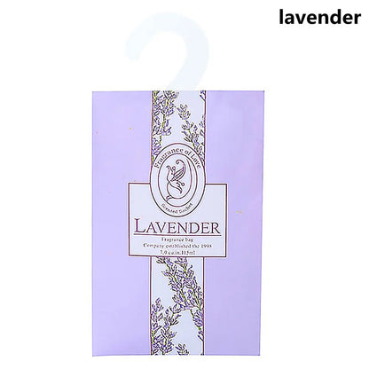 3/6pcs Natural Sachet Aromatherapy Bag Hanging Fragrant Sachet For Wardrobe Closet Car Fragrance Air Freshening Home Supplies