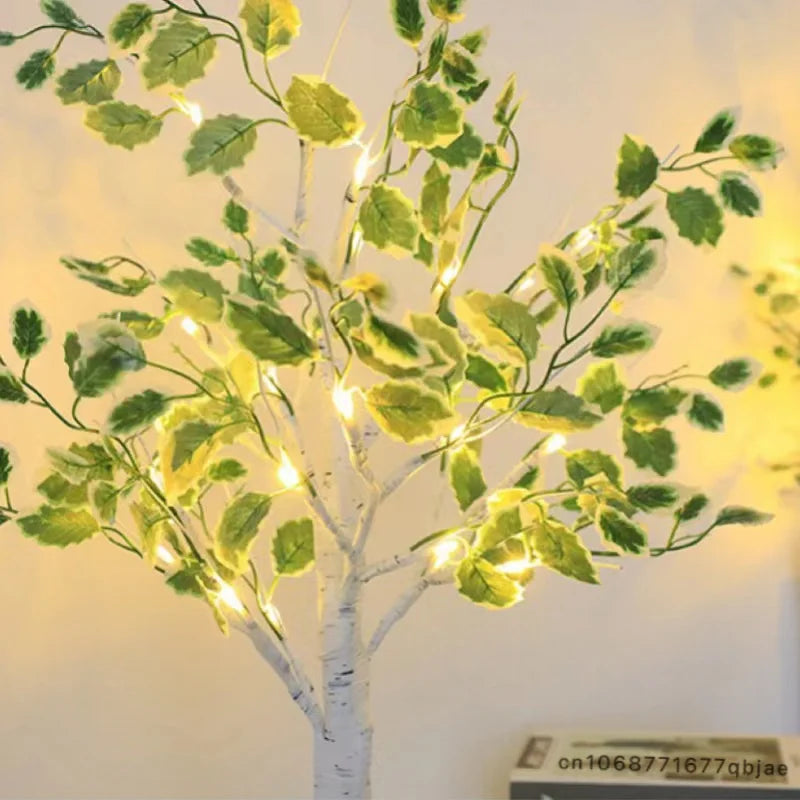 Led Lamp Tree Indoor Decoration Lighting Ambiance Lights for Layout Nordic Living Room Hotel Villa Art Decor Bedroom Luminous