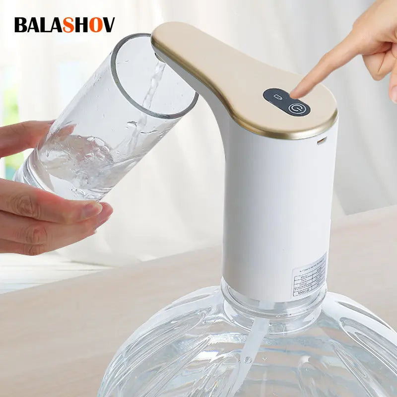 Automatic Electric Water Dispenser Bottle Pump USB Charging Barreled Water Pump Dual Mode Switch Water Dispenser Pump For Home