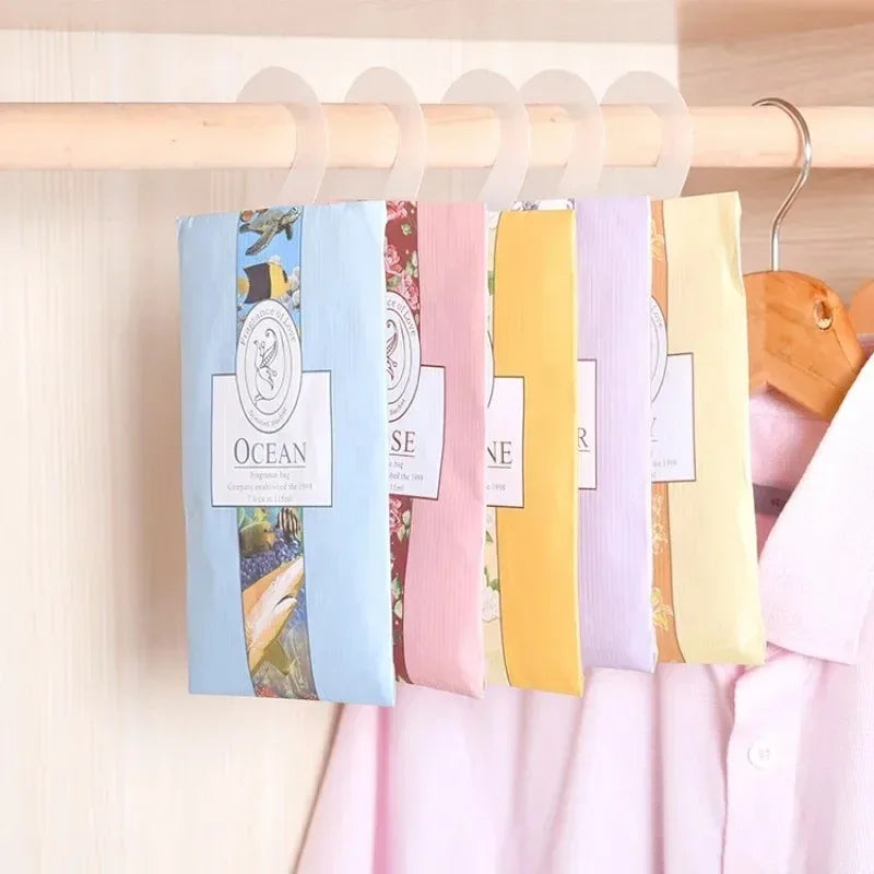 Wardrobe Sachet Car Air Freshener Aromatherapy Fragrance Lasting Home Toilet Removal Scented Bag Bathroom Supplies Fresher