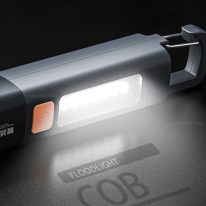 Focimonizzazione portatile per luce portatile per esterno Xiaomi con luci laterali a lungo raggio lampada a LED ricaricabile USB a lungo raggio