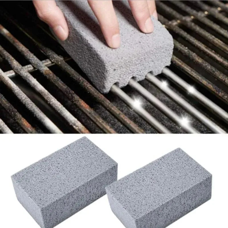 BBQ Grill Botzen Pinsel Brick Block Barbe-Botz Stone Pumice Bumice Brick fir Barbecue Rack-Teach Bbq Tools Megal