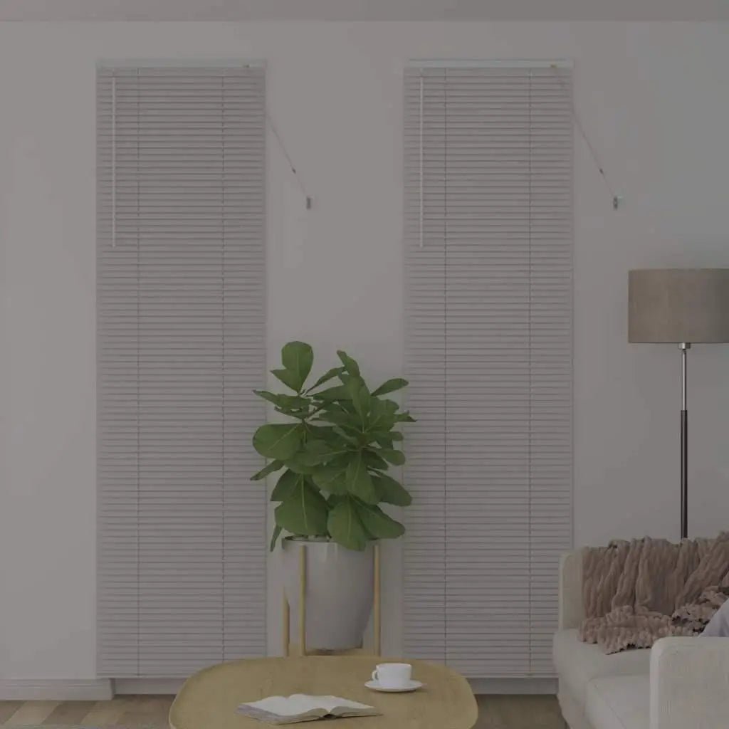 Persiane manuali in alluminio bianco con tende per la decorazione domestica Trattamento per finestre con filtraggio della luce regolabile