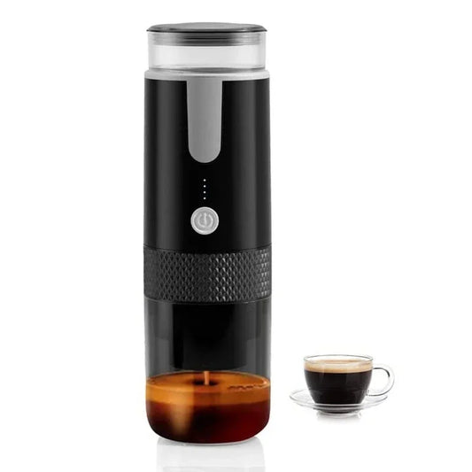 2024 Nový kávovar Elektrická kapsli Ground Coffee Brewer Portable Coffee Machine Fit Coffee Powder a Coffee Capsule