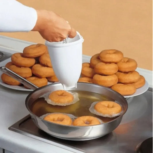 Plastic Donut Maker Waffle Molds Kitchen Accessory Bakeware Doughnut Maker Cake Mold Biscuit Cookies Diy Baking Tool