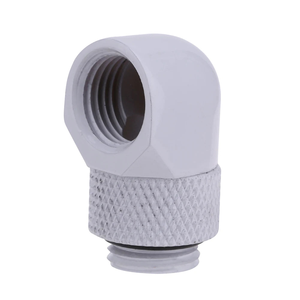 2/1PCS G1/4 Thread Rotating 90 Degree Elbow Fitting Adapter Rotary Fitting Water Cooled Connector for PC Water Cooling System