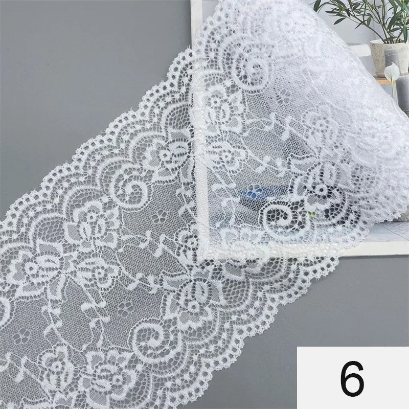 2 Meter Flower Lace Trim Diy Craft Fabric Lace For Dresses Materials Wholesale High Quality Ribbon Flower Pattern Fabric