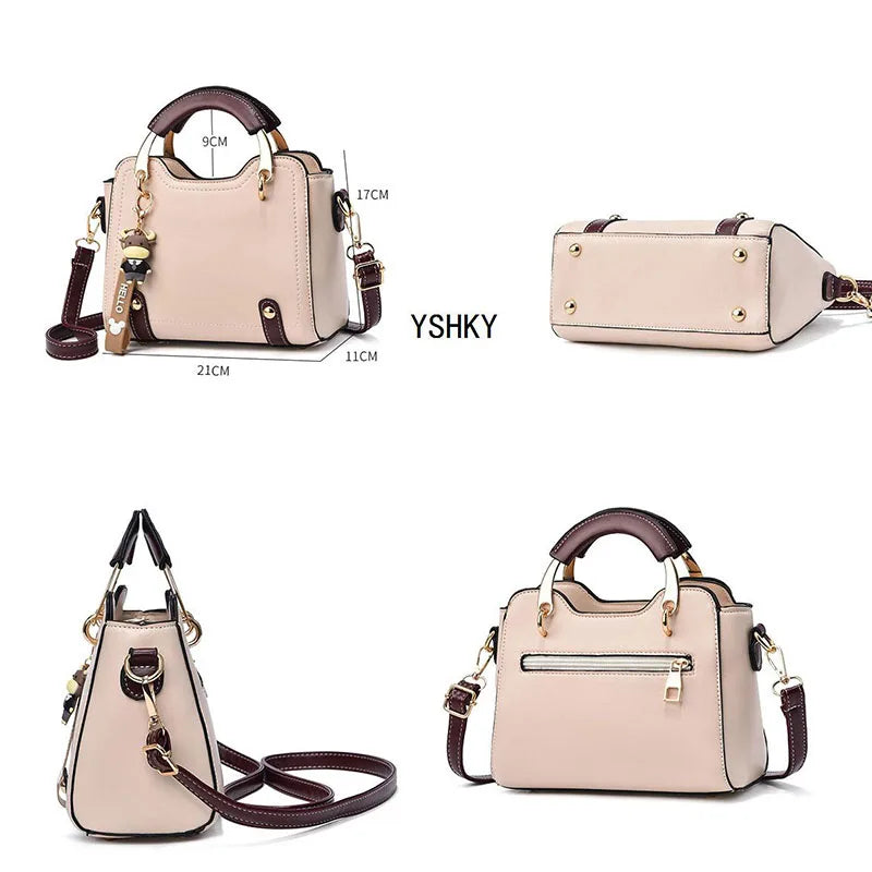 Ny varumärkesväska för 2024 Luxury Designer Handväska Kvinnor Handväskor Läder Tryckt Monogram Single Shoulder Standdle Bag