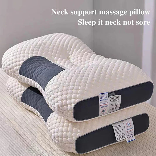 Super 3D Ergonomic Pillow Sleep Neck Pillow Protects The Neck Spine Orthopedic Contour Pillow Bedding for All Sleeping Positions