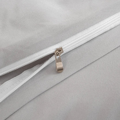 Solid Color Quilt Cover New Milled Washed Cotton Single Bed Duvet Europe US Popular Skin-friendly 220x240 Double Use Bedding