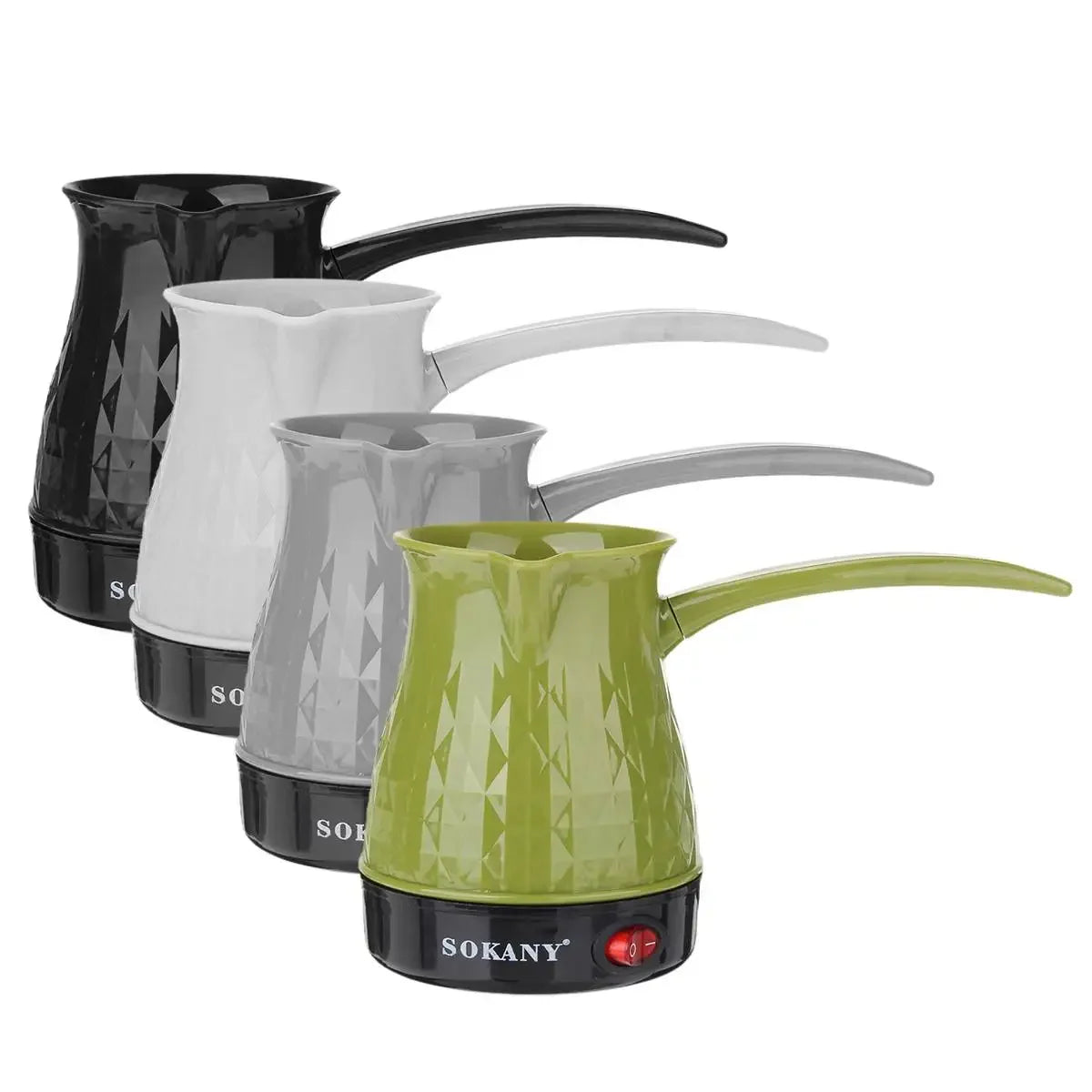 Café faire 500W 500 ml en acier inoxydable séparé Mocha italien moach grec turc cafetière électrique