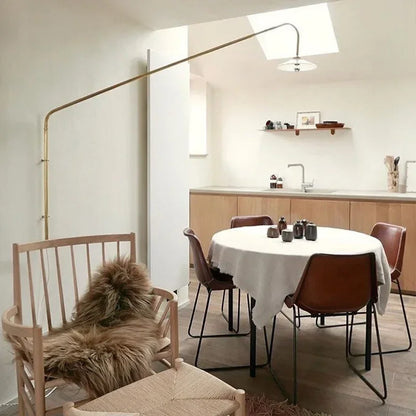 Nordic Designer Simple Industrial Wall Lamp Long Pole Rotating Wall-mounted Restaurant Hotel Living Room Art Home Decoration LED