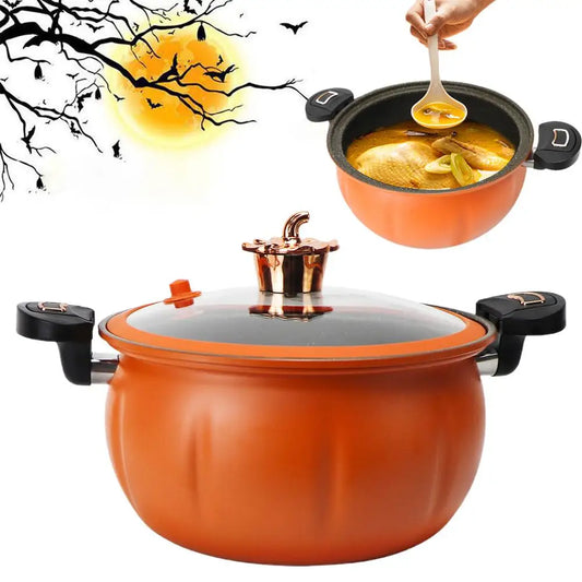 Food-Grade Stainless Steel Cookware Safe Premium Cookware with High-Efficiency Pressurization Design Suitable for Various Stoves