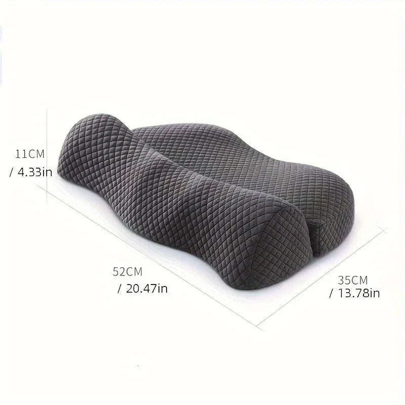 Cervical Pillow, Memory Foam Contour Pillow, Bed Pillows for Side Sleeper Ergonomic Orthopedic Sleeping Pillow
