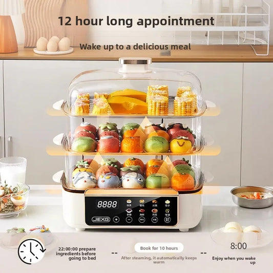 High-end electric steamer multi-function electric cooker new steam and cooking breakfast machine