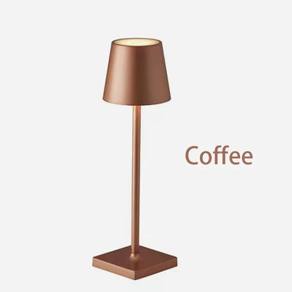 Wireless Wine Bottle Lamp USB Rechargeable Table Light Touch Control Dimming LED Table Lamp for Bar Club Cafe Atmosphere Decor