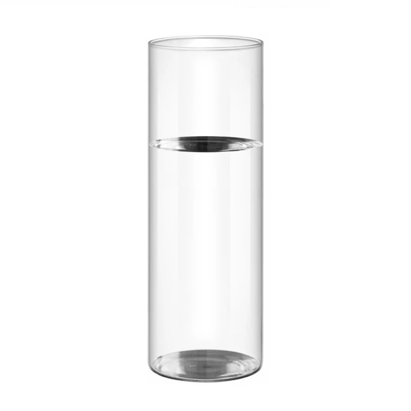 Decorative Glass Vase Glass Cylinders Vase for Beautiful Table Centerpieces