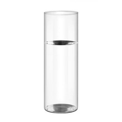 Decorative Glass Vase Glass Cylinders Vase for Beautiful Table Centerpieces