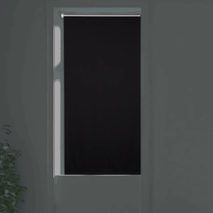 Blackout Roller Blind Thermo Roller Blind No Drilling Required Side Pull Opaque Privacy Sun Protection for Windows Doors Kitchen