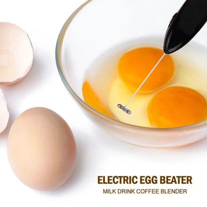 Battery Operated Mini Mixer Kitchen Cooking Tools Handheld Electric Beater Hand Blender Easy To Clean for Latte for Hot Drink