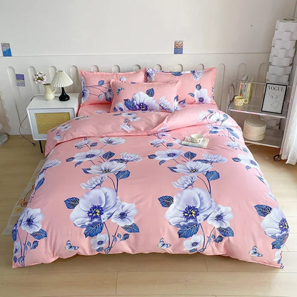 1pc Duvet cover Without Filler Aloe vera cotton synthetic fiber material,Soft Breathable And Comfortable Bedroom bedding