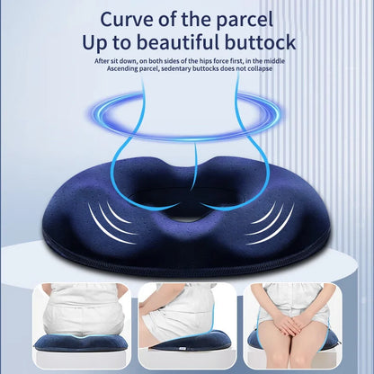 1 PCS Donut Almohada Hemorroides Cuschamiento de cojín Coccyx Cocyx Orthopedic Medical Asiento Posta de prostato para la silla de espuma de memoria