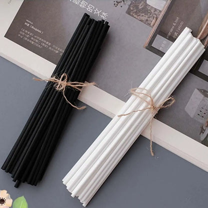 50pcs Fiber Sticks Diffuser Aromatherapy Volatile Rod for Home Fragrance Diffuser Home Decoration