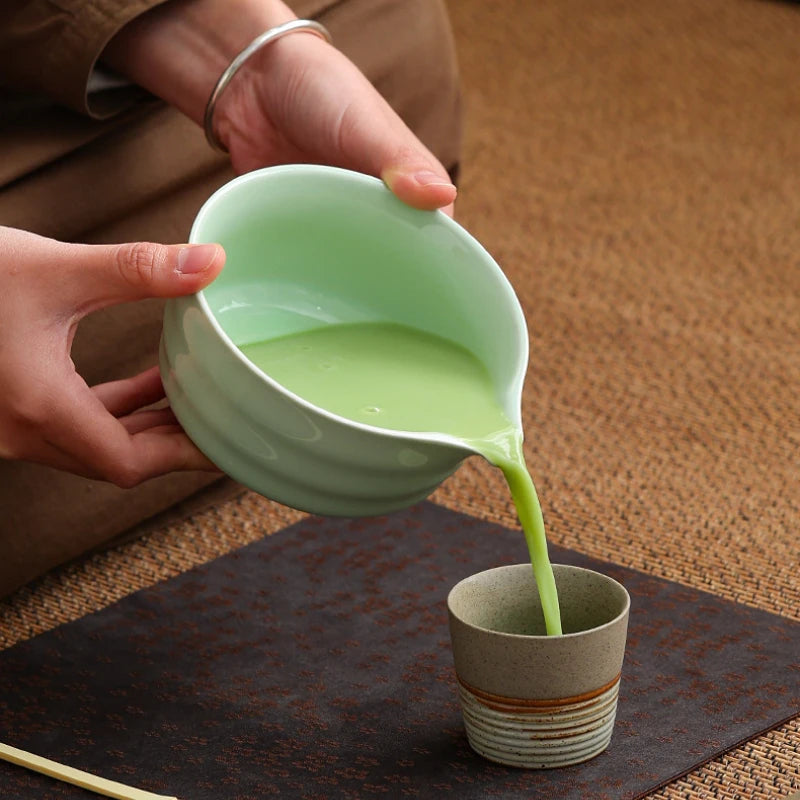 Japanese Matcha Sets Ceramic Matcha Gift Box Bowl Bamboo Whisk Grinder Brushes Tea Tools for Tea Lovers Teaware Accessories New
